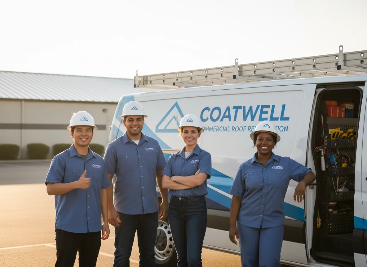 Commercial roof coating company in Bixby, OK